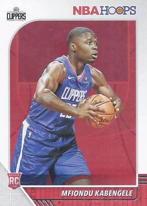#222 Mfiondu Kabengele - Los Angeles Clippers - 2019-20 Hoops Basketball