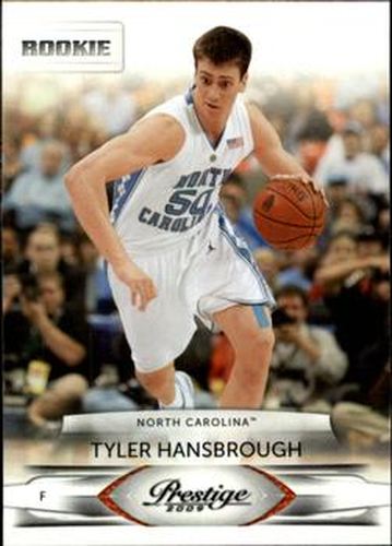 #222 Tyler Hansbrough - North Carolina Tar Heels - 2009-10 Panini Prestige Basketball