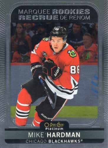 #222 Mike Hardman - Chicago Blackhawks - 2021-22 O-Pee-Chee Platinum Hockey