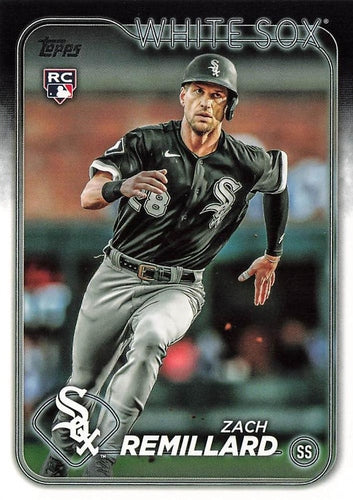 #222 Zach Remillard - Chicago White Sox - 2024 Topps Baseball