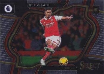 #222 William Saliba - Arsenal FC - 2022-23 Panini Select Premier League Soccer