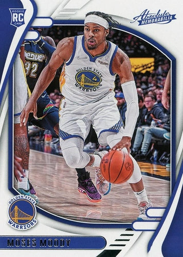 #222 Moses Moody - Golden State Warriors - 2021-22 Panini Chronicles Basketball