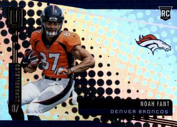#222 Noah Fant - Denver Broncos - 2019 Panini Unparalleled Football