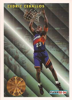#222 Cedric Ceballos - Phoenix Suns - 1993-94 Fleer Basketball