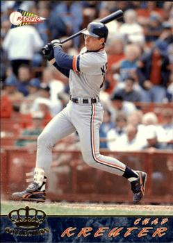 #222a Chad Kreuter - Detroit Tigers - 1994 Pacific Baseball