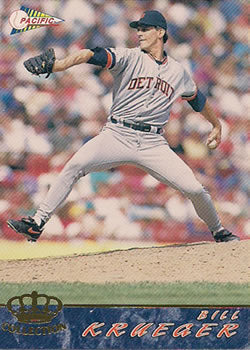 #222b Bill Krueger - Detroit Tigers - 1994 Pacific Baseball