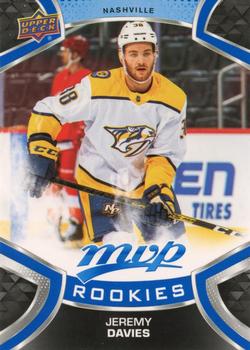#223 Jeremy Davies - Nashville Predators - 2021-22 Upper Deck MVP - Blue Hockey