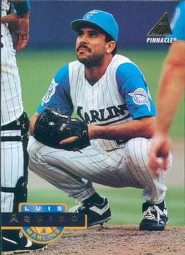 #223 Luis Aquino - Florida Marlins - 1994 Pinnacle Baseball
