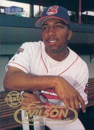 #223 Enrique Wilson - Cleveland Indians - 1998 Fleer Tradition Baseball