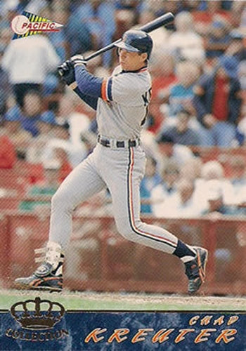 #223 Chad Kreuter - Detroit Tigers - 1994 Pacific Baseball