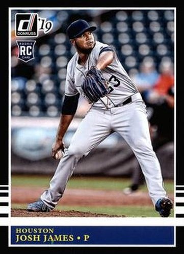 #223 Josh James - Houston Astros - 2019 Donruss Baseball