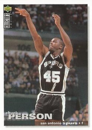 #223 Chuck Person - San Antonio Spurs - 1995-96 Collector's Choice Basketball