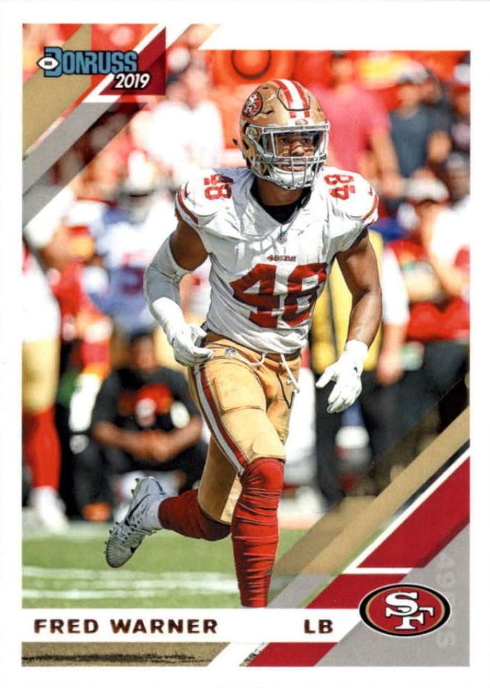 #223 Fred Warner - San Francisco 49ers - 2019 Donruss Football