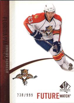 #223 Evgeny Dadonov - Florida Panthers - 2010-11 SP Authentic Hockey