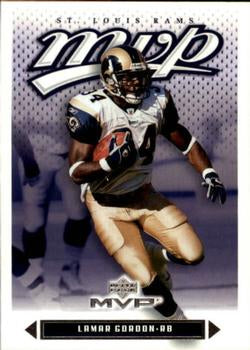 #223 Lamar Gordon - St. Louis Rams - 2003 Upper Deck MVP Football