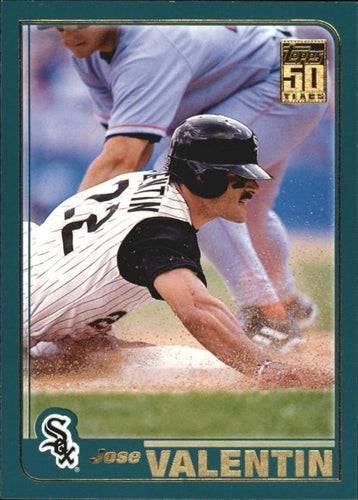 #223 Jose Valentin - Chicago White Sox - 2001 Topps Baseball
