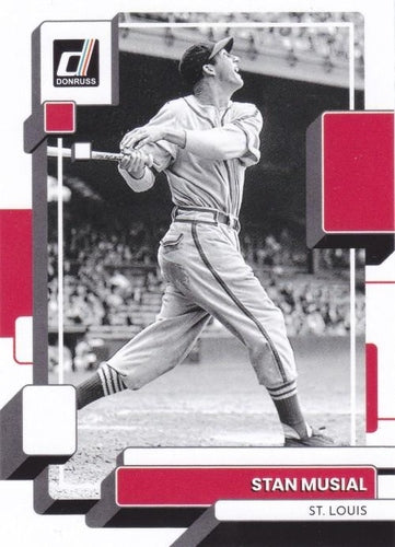 #223 Stan Musial - St. Louis Cardinals - 2022 Donruss Baseball