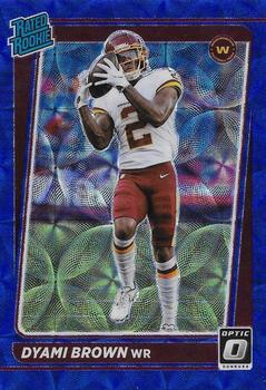 #223 Dyami Brown - Washington Football Team - 2021 Donruss Optic - Blue Scope Football