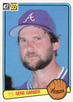 #223 Gene Garber - Atlanta Braves - 1983 Donruss Baseball