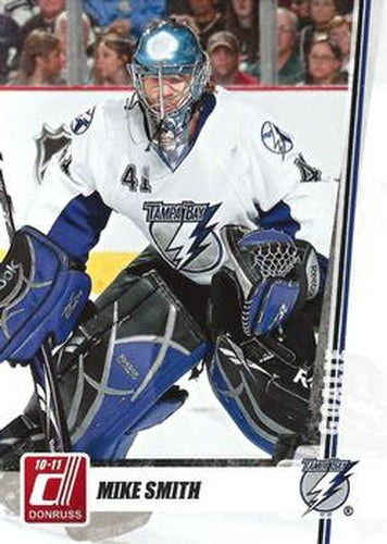 #223 Mike Smith - Tampa Bay Lightning - 2010-11 Donruss Hockey