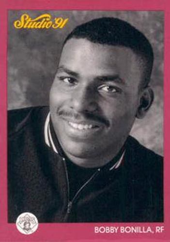 #223 Bobby Bonilla - Pittsburgh Pirates - 1991 Studio Baseball