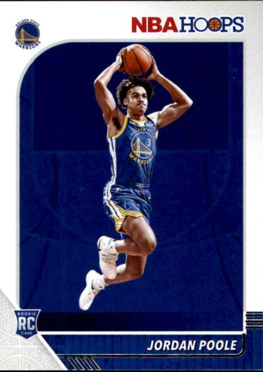 #223 Jordan Poole - Golden State Warriors - 2019-20 Hoops Basketball