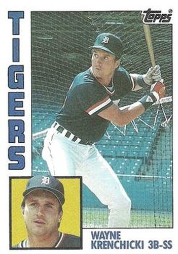#223 Wayne Krenchicki - Detroit Tigers - 1984 Topps Baseball