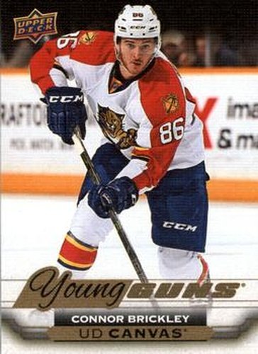 #C223 Connor Brickley - Florida Panthers - 2015-16 Upper Deck - UD Canvas Hockey