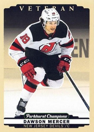 #223 Dawson Mercer - New Jersey Devils - 2022-23 Parkhurst Champions Hockey