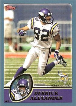 #223 Derrick Alexander - Minnesota Vikings - 2003 Topps Football