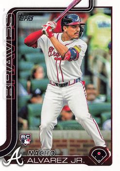 #223 Nacho Alvarez Jr. - Atlanta Braves - 2025 Topps Baseball