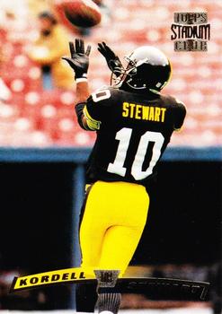 #223b Kordell Stewart - Pittsburgh Steelers - 1996 Stadium Club Football