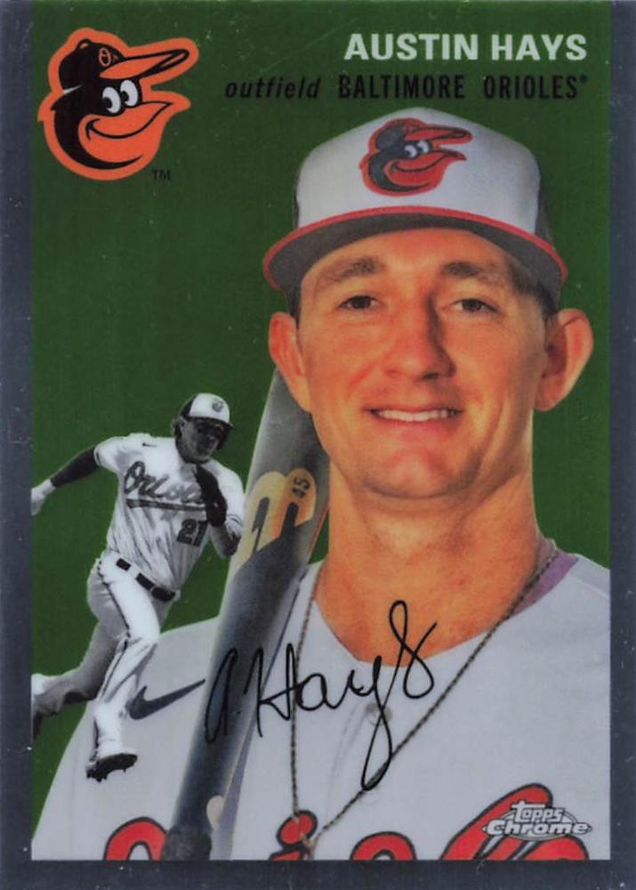 #224 Austin Hays - Baltimore Orioles - 2023 Topps Chrome Platinum Anniversary Baseball