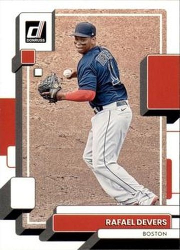 #224 Rafael Devers - Boston Red Sox - 2022 Donruss Baseball