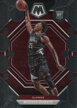 #224 Moussa Diabate - Los Angeles Clippers - 2022-23 Panini Mosaic Basketball