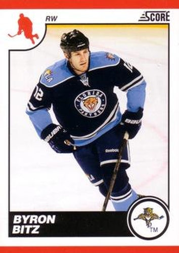#224 Byron Bitz - Florida Panthers - 2010-11 Score Hockey