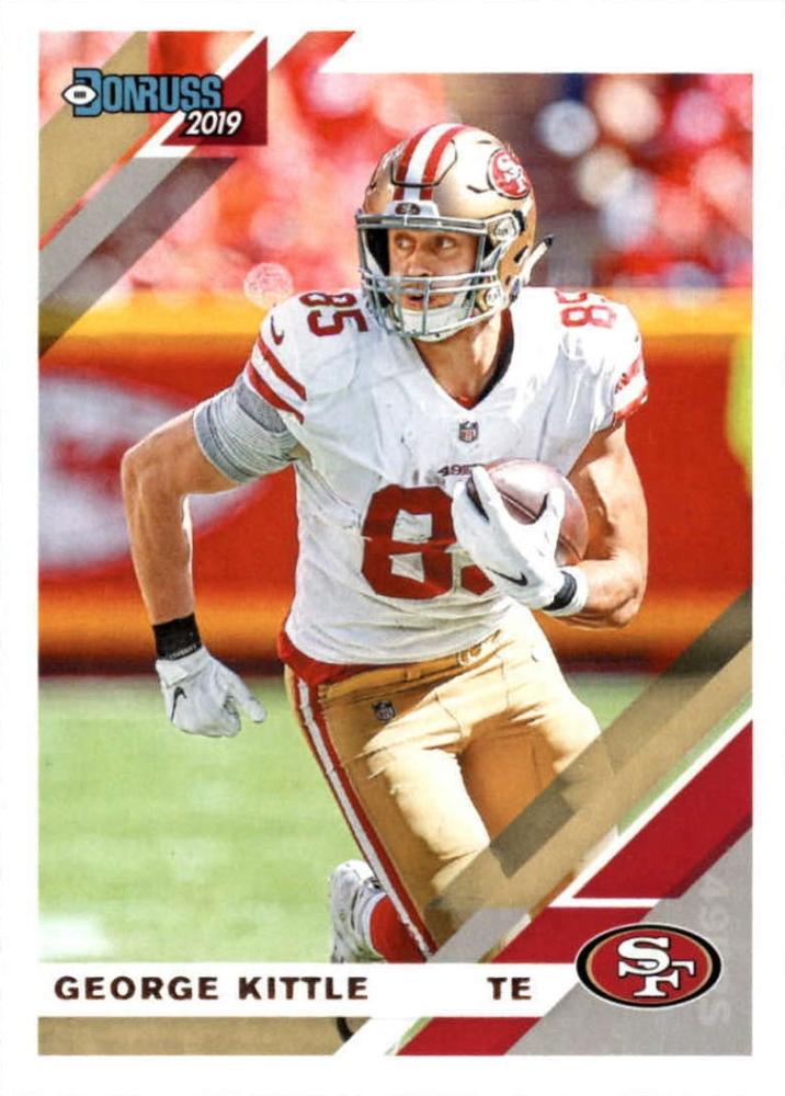 #224 George Kittle - San Francisco 49ers - 2019 Donruss Football