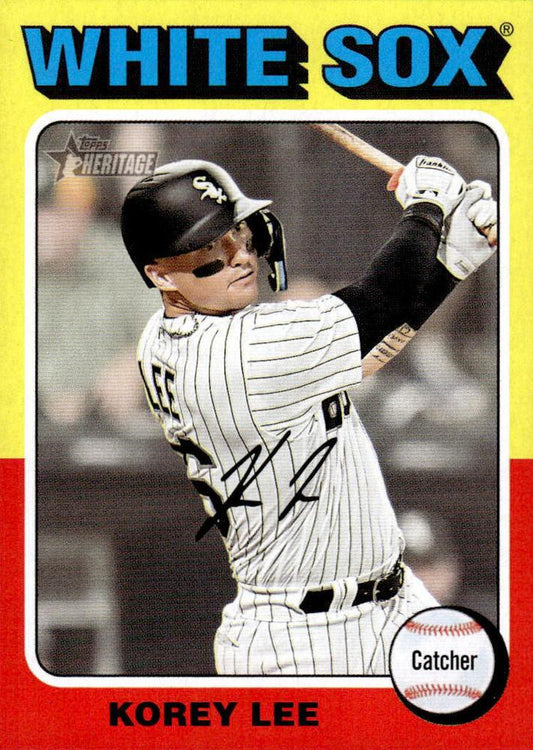 #224 Korey Lee - Chicago White Sox - 2024 Topps Heritage Baseball