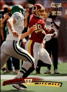 #224 Brian Mitchell - Washington Redskins - 1996 Stadium Club Football