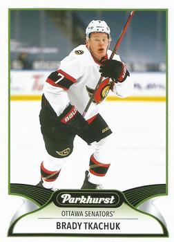 #224 Brady Tkachuk - Ottawa Senators - 2021-22 Parkhurst Hockey