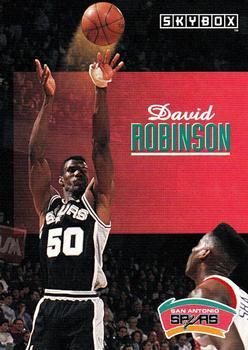 #224 David Robinson - San Antonio Spurs - 1992-93 SkyBox Basketball