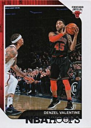 #224 Denzel Valentine - Chicago Bulls - 2018-19 Hoops Basketball