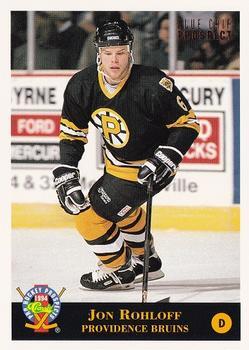 #224 Jon Rohloff - Providence Bruins - 1994 Classic Pro Hockey Prospects Hockey