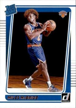 #224 Miles McBride - New York Knicks - 2021-22 Donruss Basketball
