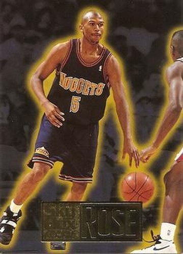 #224 Jalen Rose - Denver Nuggets - 1994-95 SkyBox Premium Basketball