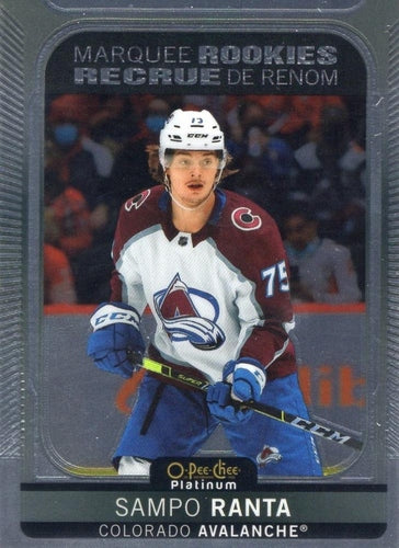 #224 Sampo Ranta - Colorado Avalanche - 2021-22 O-Pee-Chee Platinum Hockey