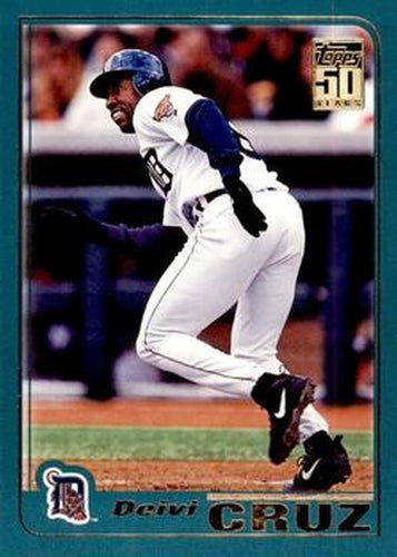 #224 Deivi Cruz - Detroit Tigers - 2001 Topps Baseball