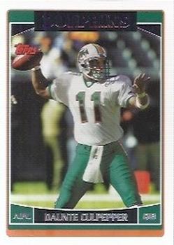 #224 Daunte Culpepper - Miami Dolphins - 2006 Topps Football