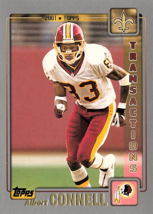 #224 Albert Connell - New Orleans Saints - 2001 Topps Football