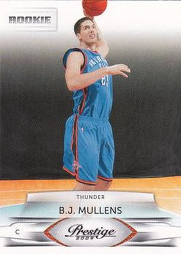 #224 B.J. Mullens - Oklahoma City Thunder - 2009-10 Panini Prestige Basketball